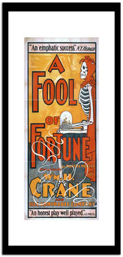 A Fool Of Fortune  Vintage Movie Poster Fine Art Print