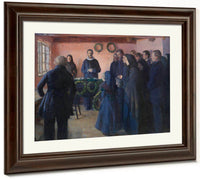 A Funeral 1891 By Anna Ancher Fine Art Print