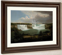 A General View Of The Falls Of Niagara By Alvan Fisher Fine Art Print