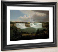 A General View Of The Falls Of Niagara By Alvan Fisher Fine Art Print