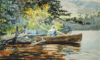 A Good One, Adirondacks By Winslow Homer Fine Art Print