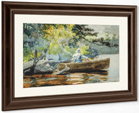 A Good One, Adirondacks By Winslow Homer Fine Art Print