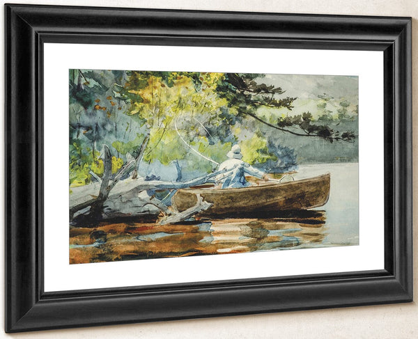 A Good One, Adirondacks By Winslow Homer Fine Art Print