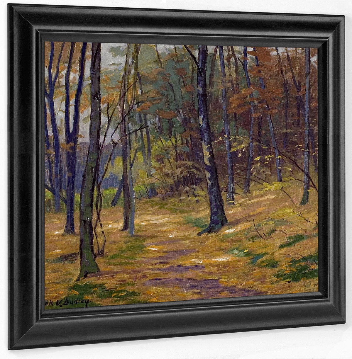 A Grey Day By Frank V. Dudley Fine Art Print