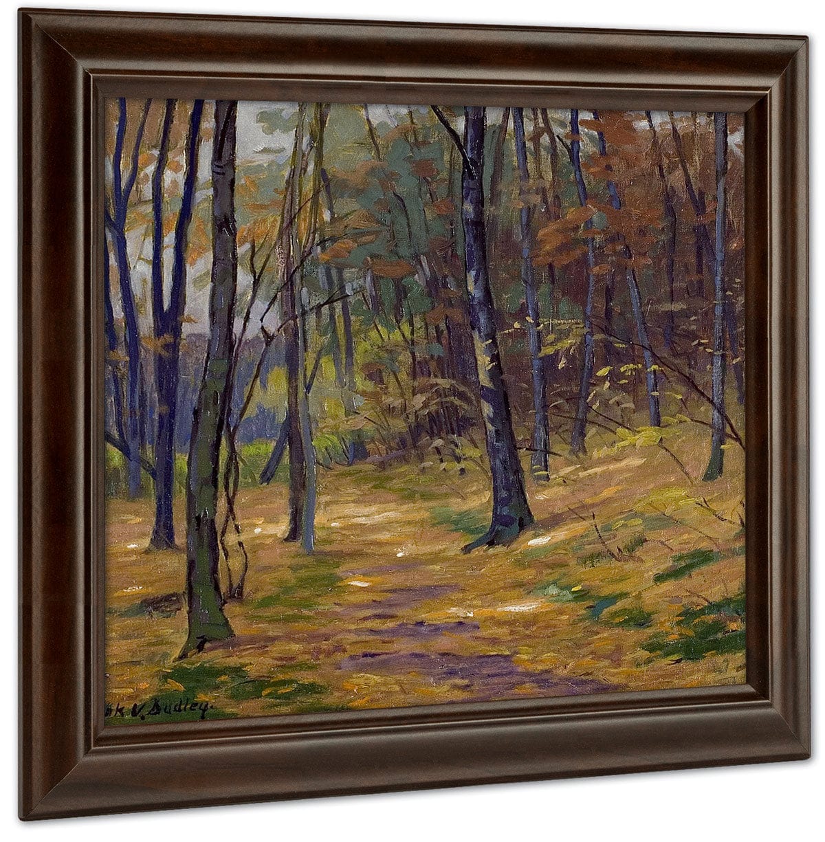 A Grey Day By Frank V. Dudley Fine Art Print