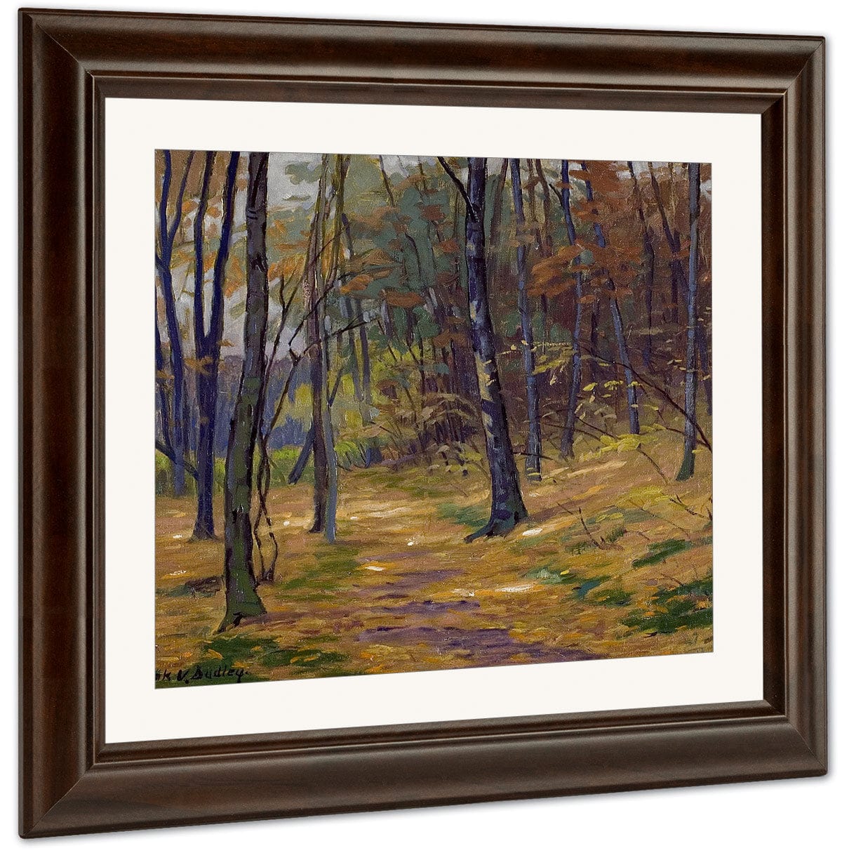 A Grey Day By Frank V. Dudley Fine Art Print