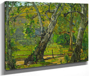 A Grove Of Trees 1933 By William Wendt Fine Art Print