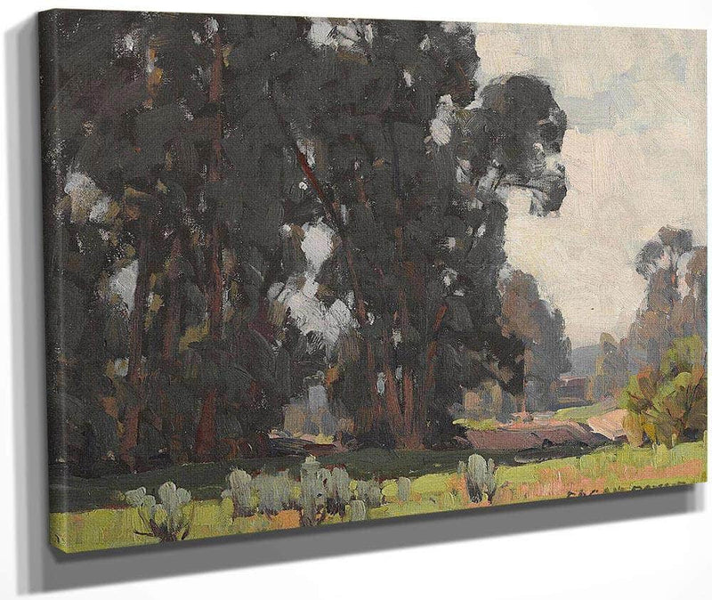 A Grove Of Trees By Edgar Payne Fine Art Print