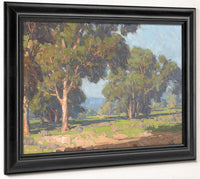 A Grove Of Trees In The Valley By Edgar Payne Fine Art Print