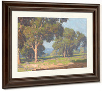 A Grove Of Trees In The Valley By Edgar Payne Fine Art Print