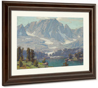 A High Sierra Lake By Edgar Payne Fine Art Print