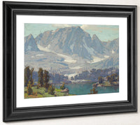 A High Sierra Lake By Edgar Payne Fine Art Print