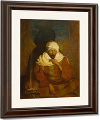 A Hindu Mystic (Seated Arab) By NC Wyeth Fine Art Print