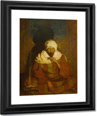 A Hindu Mystic (Seated Arab) By NC Wyeth Fine Art Print