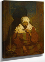 A Hindu Mystic (Seated Arab) By NC Wyeth Fine Art Print