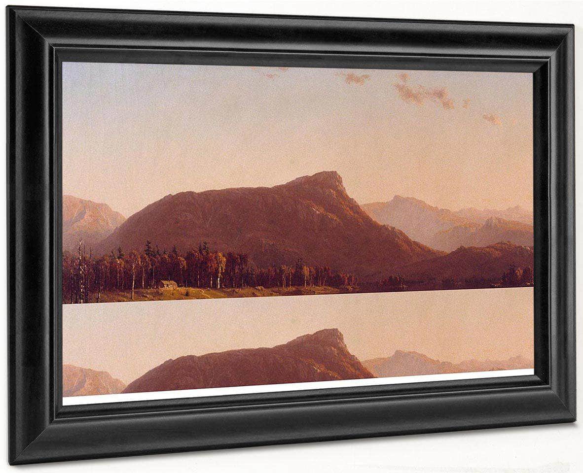 A Home In The Wilderness By Sanford Robinson Gifford Fine Art Print