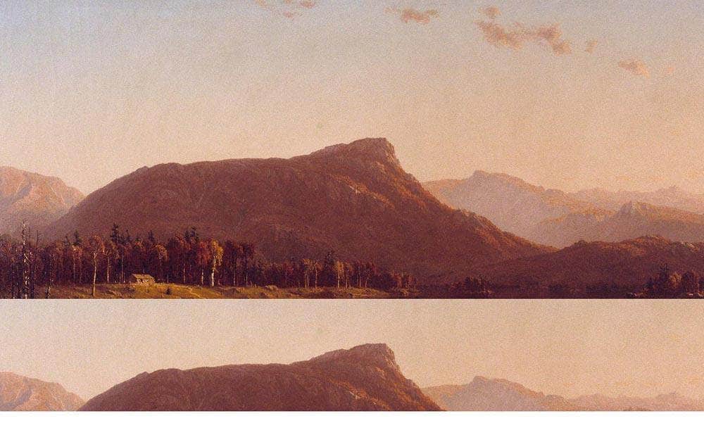 A Home In The Wilderness By Sanford Robinson Gifford Fine Art Print