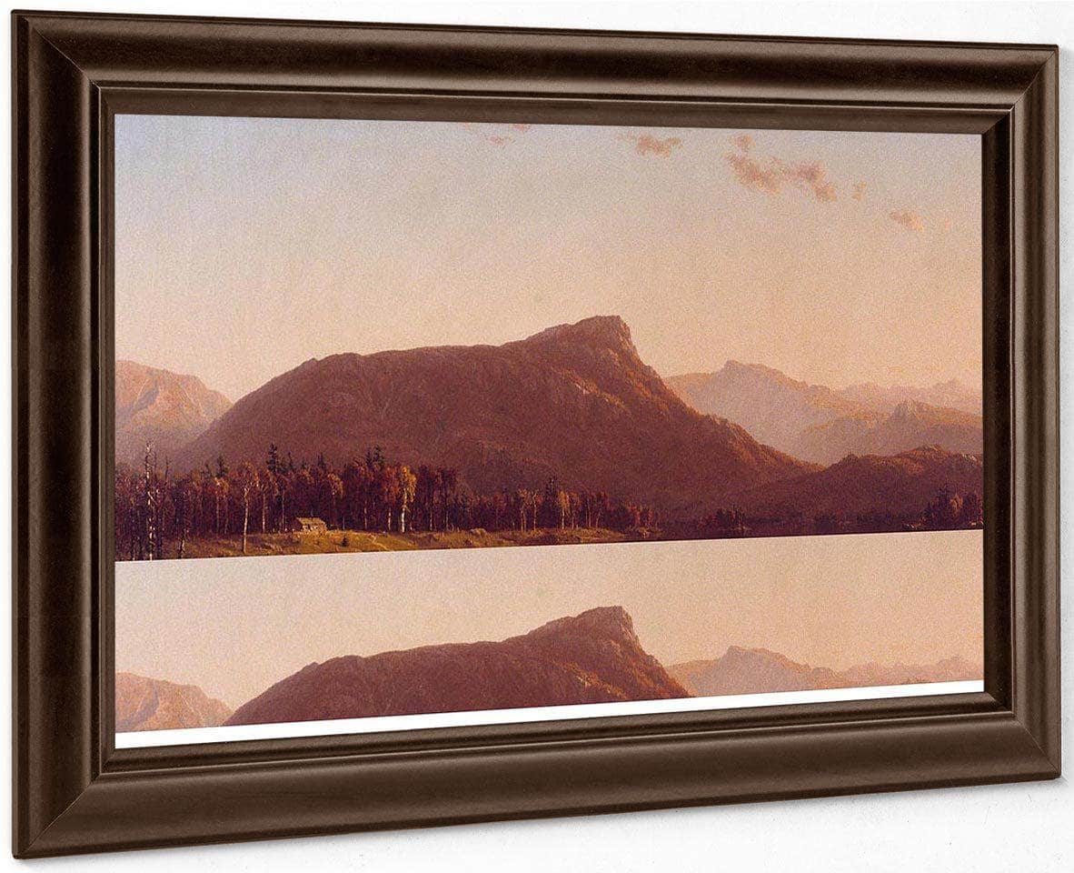 A Home In The Wilderness By Sanford Robinson Gifford Fine Art Print