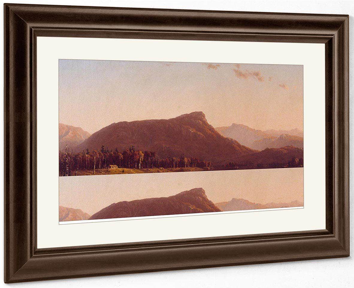 A Home In The Wilderness By Sanford Robinson Gifford Fine Art Print
