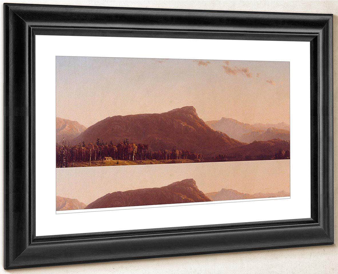 A Home In The Wilderness By Sanford Robinson Gifford Fine Art Print