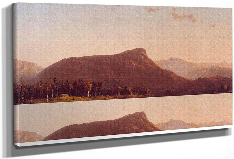 A Home In The Wilderness By Sanford Robinson Gifford Fine Art Print