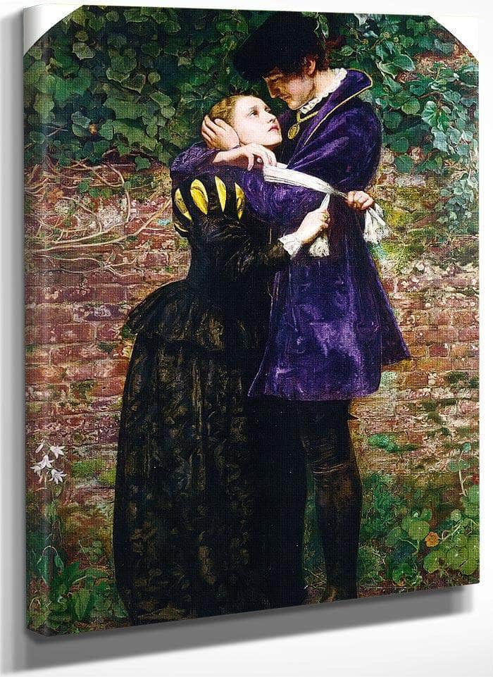 A Huguenot On St Bartholemews Day By John Everett Millais Fine Art Print