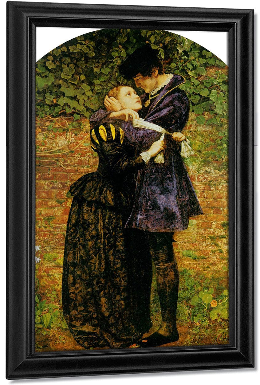 A Huguenot On St Bartholomews Day 1852 By John Everett Millais Fine Art Print