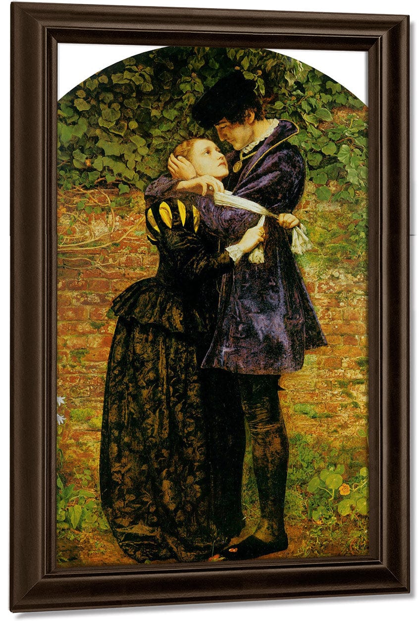 A Huguenot On St Bartholomews Day 1852 By John Everett Millais Fine Art Print