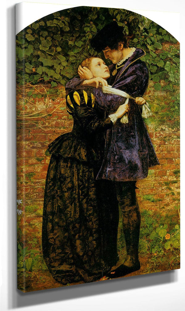 A Huguenot On St Bartholomews Day 1852 By John Everett Millais Fine Art Print