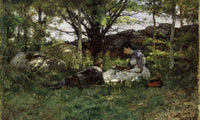 A June Idyl By Theodore Clement Steele Fine Art Print