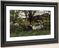 A June Idyl By Theodore Clement Steele Fine Art Print