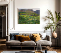 A June Night And Marsh Marigolds By Nicolai Astrup Fine Art Print