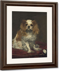 A King Charles Spaniel By Edouard Manet Fine Art Print