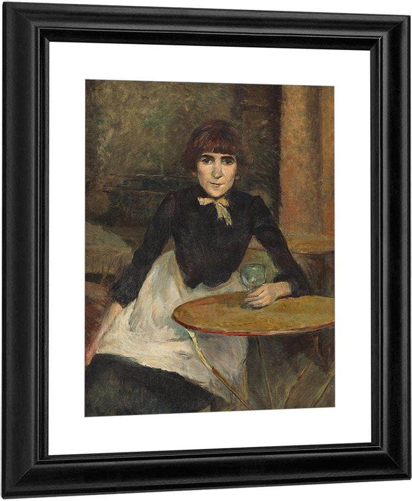 A La Bastille Jeanne Wenz By Henri De Lautrec Toulouse Fine Art Print