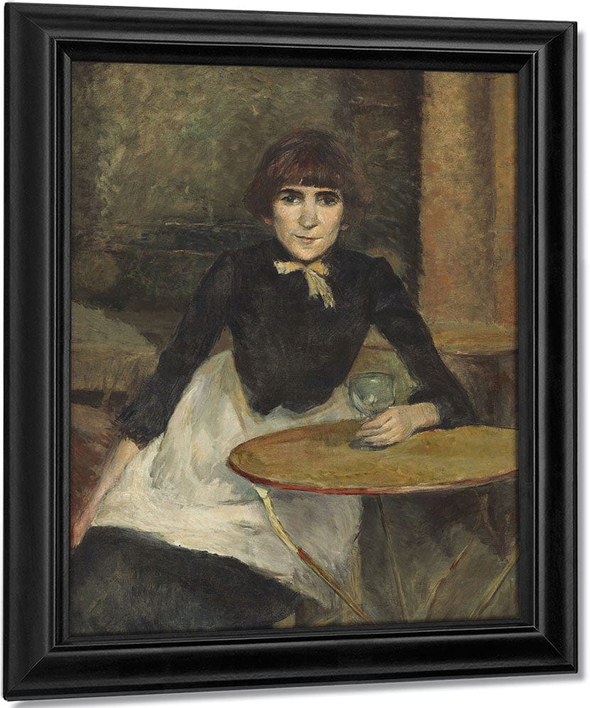 A La Bastille (Jeanne Wenz) By Henri Marie Raymond De Toulouse Lautrec Monfa Fine Art Print