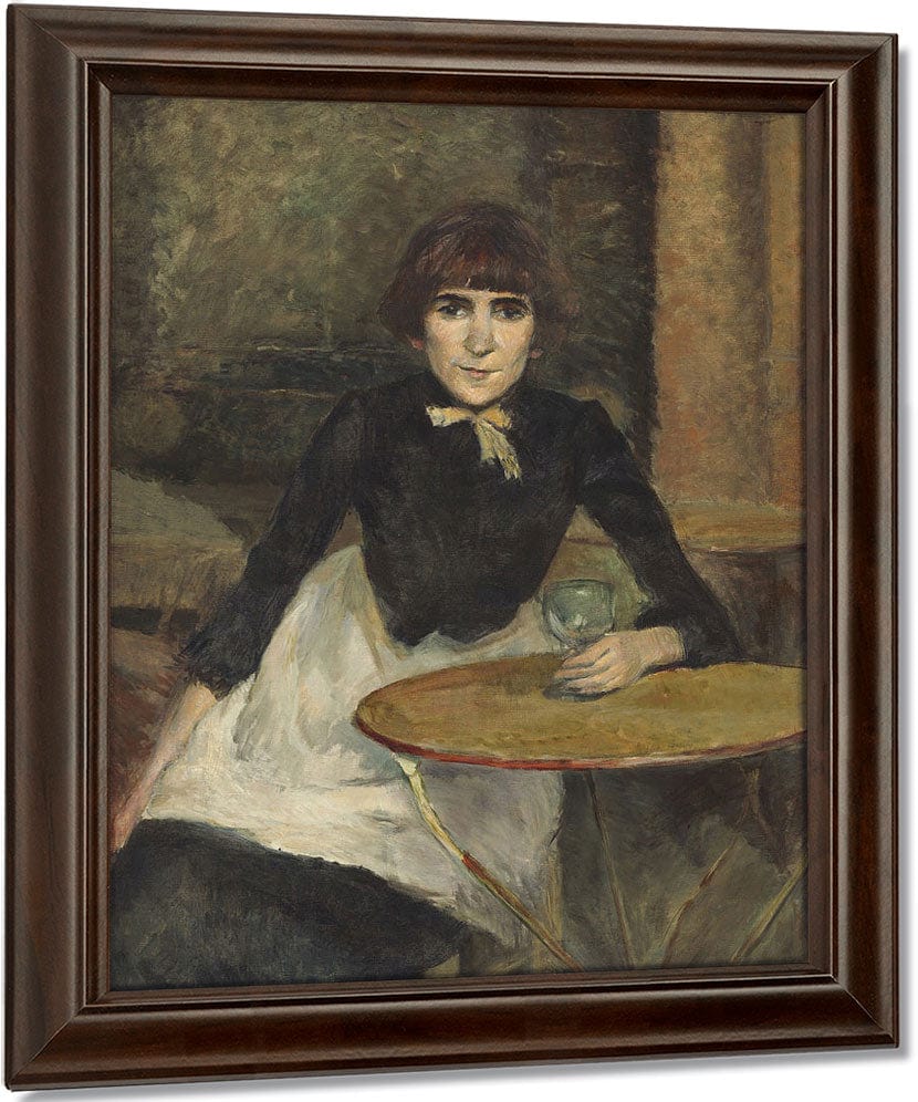 A La Bastille (Jeanne Wenz) By Henri Marie Raymond De Toulouse Lautrec Monfa Fine Art Print