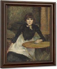 A La Bastille (Jeanne Wenz) By Henri Marie Raymond De Toulouse Lautrec Monfa Fine Art Print