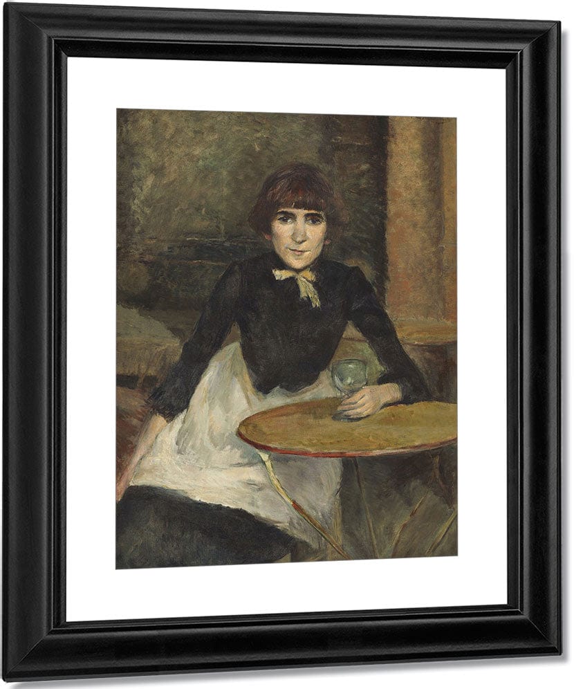 A La Bastille (Jeanne Wenz) By Henri Marie Raymond De Toulouse Lautrec Monfa Fine Art Print