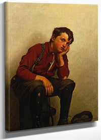 A Lull In Business By John George Brown Fine Art Print
