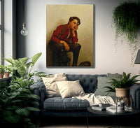 A Lull In Business By John George Brown Fine Art Print