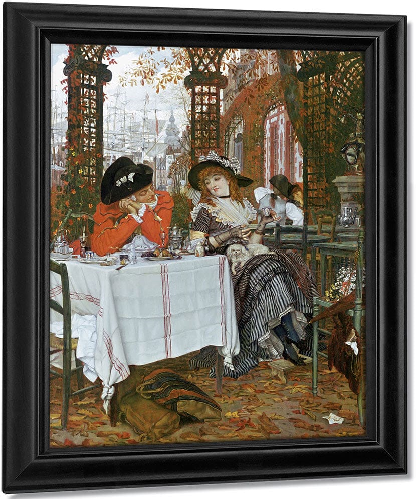 A Luncheon (Un Dejeuner) By James Tissot Fine Art Print