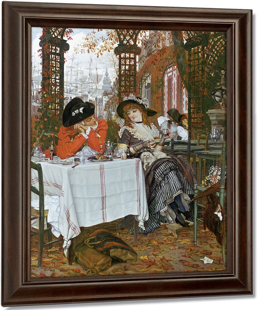 A Luncheon (Un Dejeuner) By James Tissot Fine Art Print