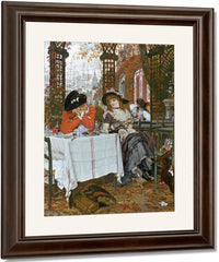 A Luncheon (Un Dejeuner) By James Tissot Fine Art Print