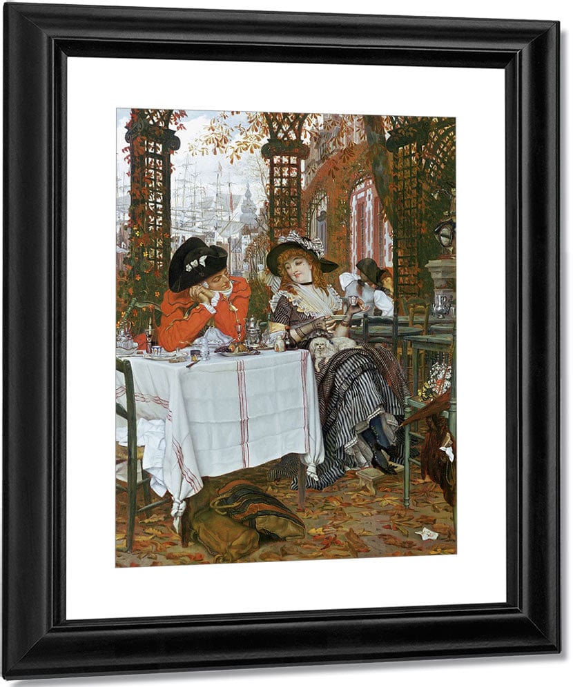 A Luncheon (Un Dejeuner) By James Tissot Fine Art Print