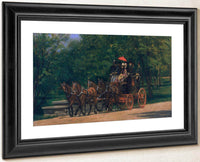 A May Morning In The Park (Fairman Rogers Four In Hand) By Thomas Eakins Fine Art Print