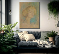 A Memory By Alice Pike Barney Fine Art Print