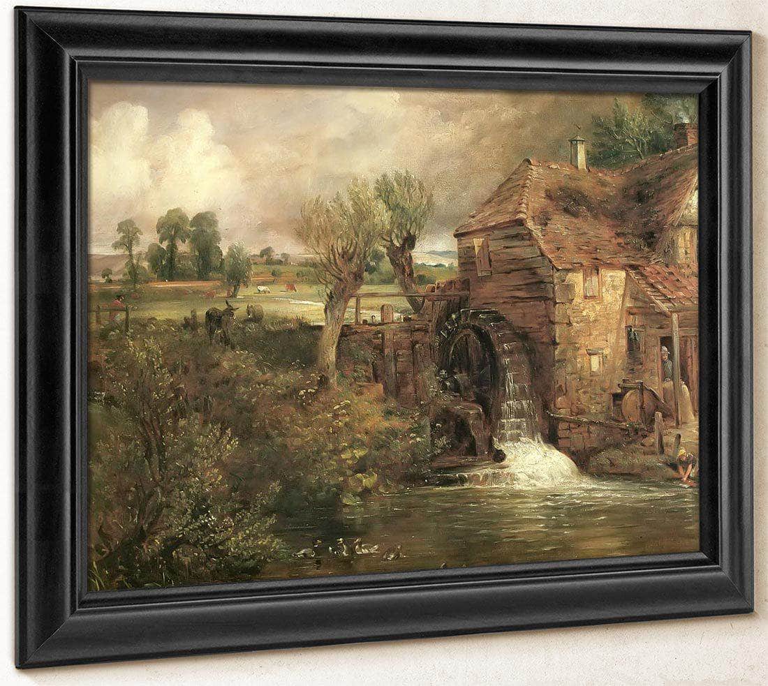 A Mill At Gillingham In Dorset By John Constable Fine Art Print