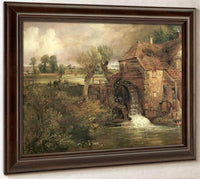 A Mill At Gillingham In Dorset By John Constable Fine Art Print