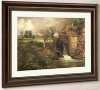A Mill At Gillingham In Dorset By John Constable Fine Art Print