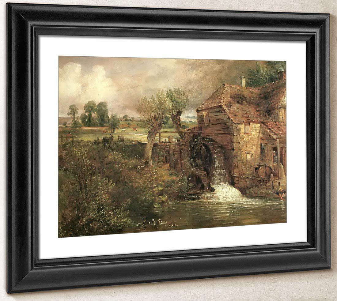 A Mill At Gillingham In Dorset By John Constable Fine Art Print